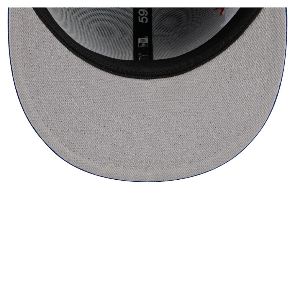 Royal Chicago Cubs New Era City Patch 59FIFTY Fitted Hat