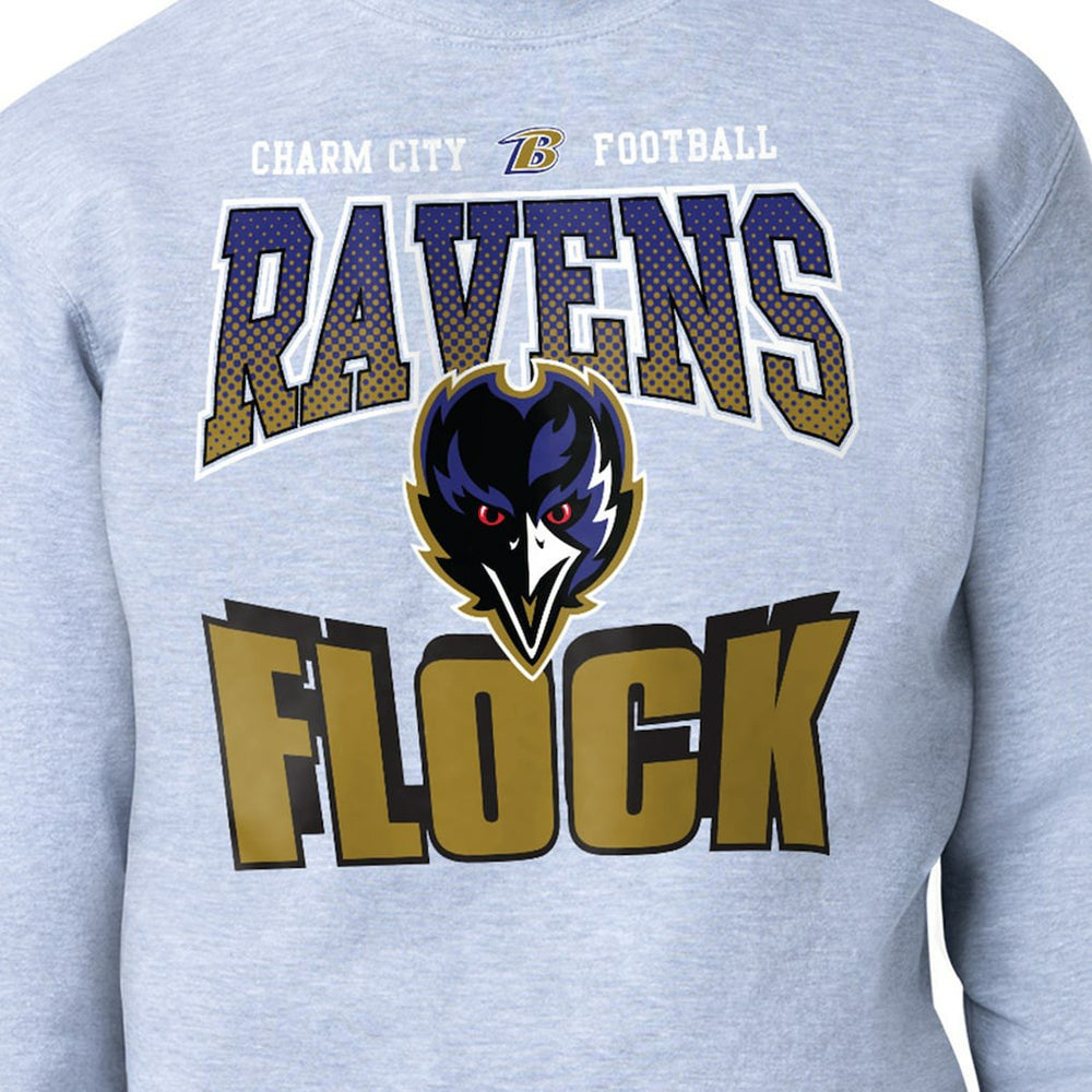 Starter Comic Style Sweatshirt - Baltimore Ravens Sweatshirts