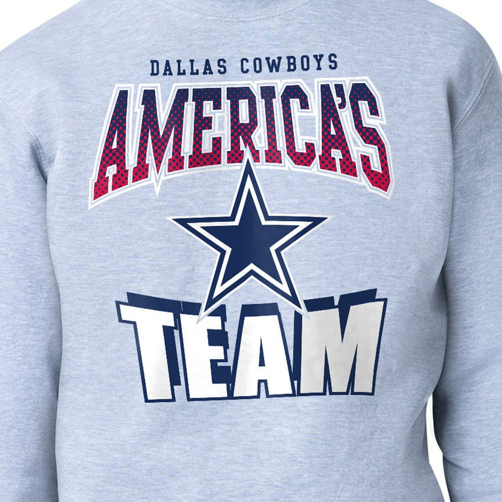 Starter Comic Style Sweatshirt - Dallas Cowboys Sweatshirts
