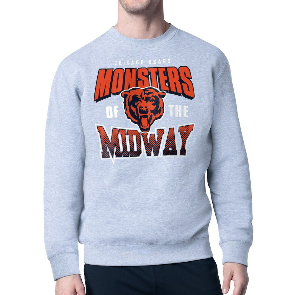 Starter Comic Style Sweatshirt - Chicago Bears Sweatshirts