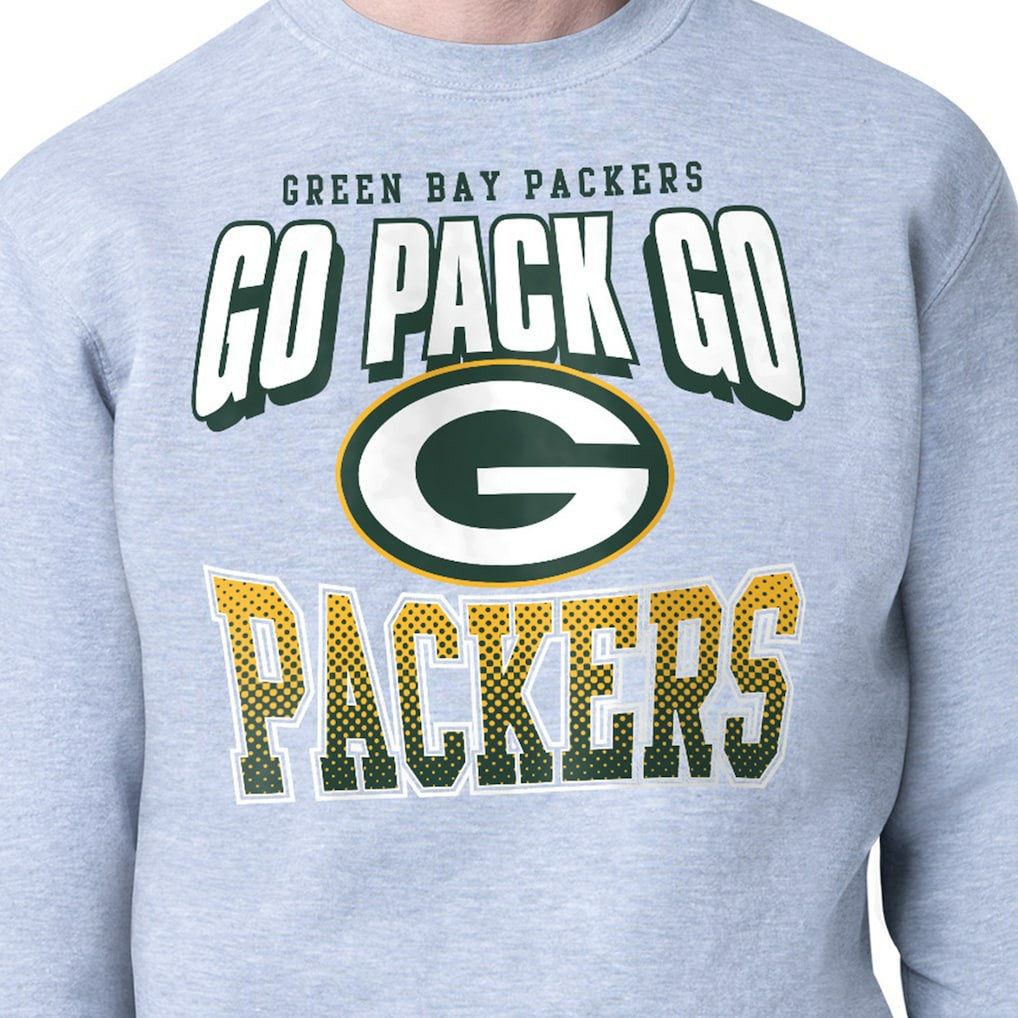 Starter Comic Style Sweatshirt - Green Bay Packers Sweatshirts