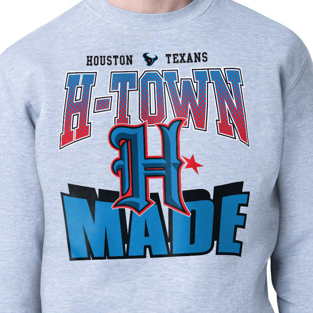 Starter Comic Style Sweatshirt - Houston Texans Sweatshirts