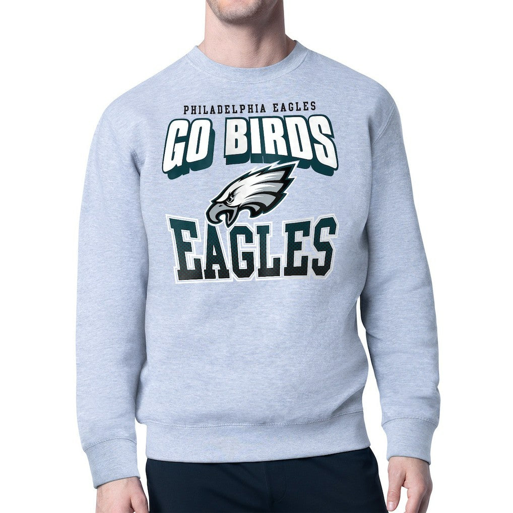 Starter Comic Style Sweatshirt - Philadelphia Eagles Sweatshirts
