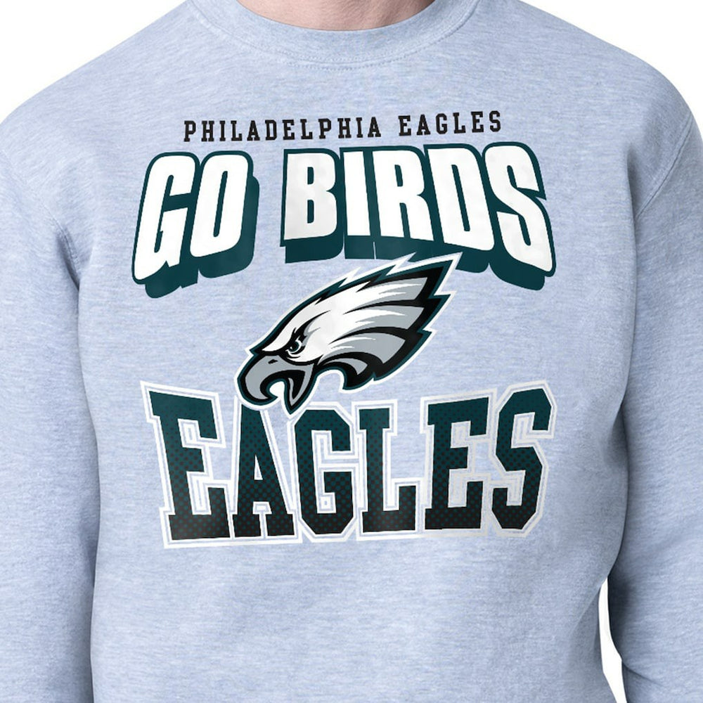 Starter Comic Style Sweatshirt - Philadelphia Eagles Sweatshirts