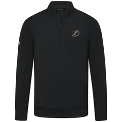 NHL Tampa Bay Lightning Levelwear Copper Upright Quarter-Zip Pullover