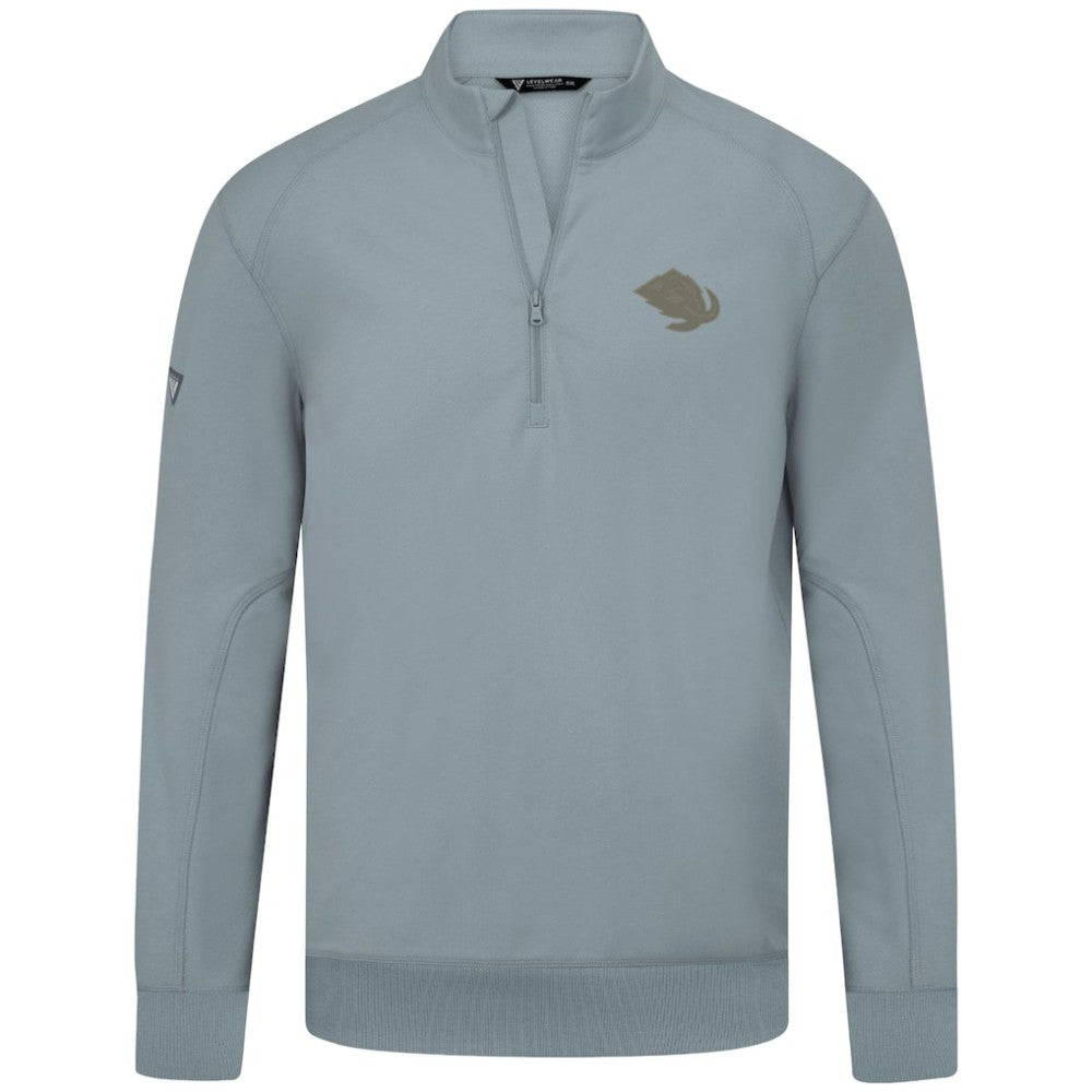NHL Utah Mammoth Levelwear Copper Upright Quarter-Zip Pullover