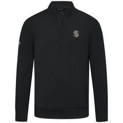NHL Seattle Kraken Levelwear Copper Upright Quarter-Zip Pullover