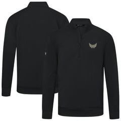 NHL Washington Capitals Levelwear Copper Upright Quarter-Zip Pullover