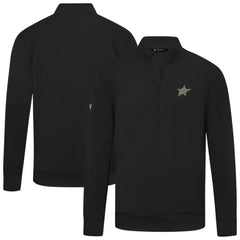 NHL Dallas Stars Levelwear Copper Upright Quarter-Zip Pullover