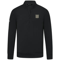 NHL New York Rangers Levelwear Copper Upright Quarter-Zip Pullover