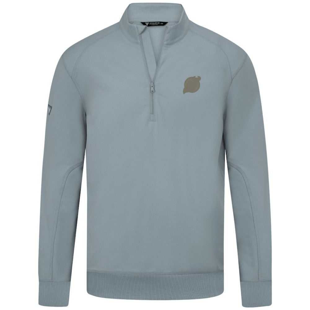 NHL New Jersey Devils Levelwear Copper Upright Quarter-Zip Pullover