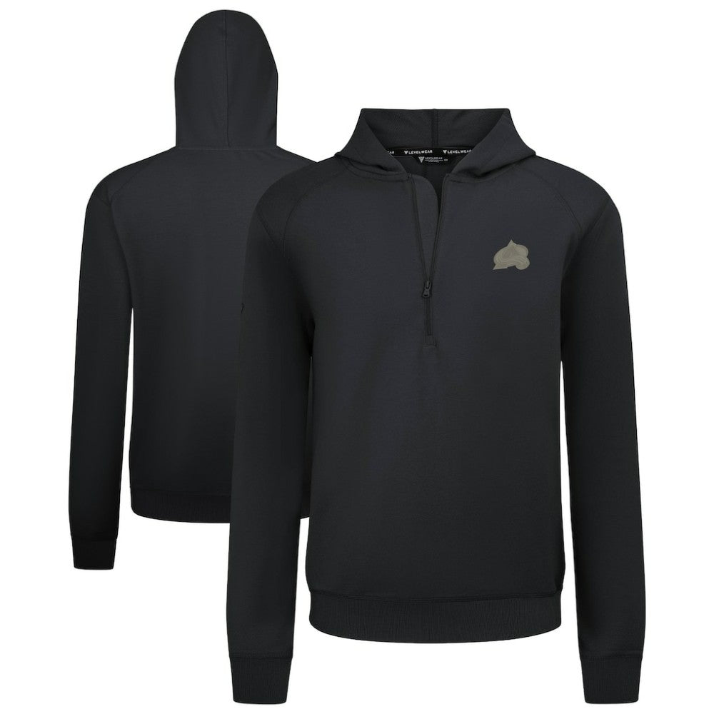 NHL Colorado Avalanche Levelwear Technic Quarter-Zip Pullover Hoodie