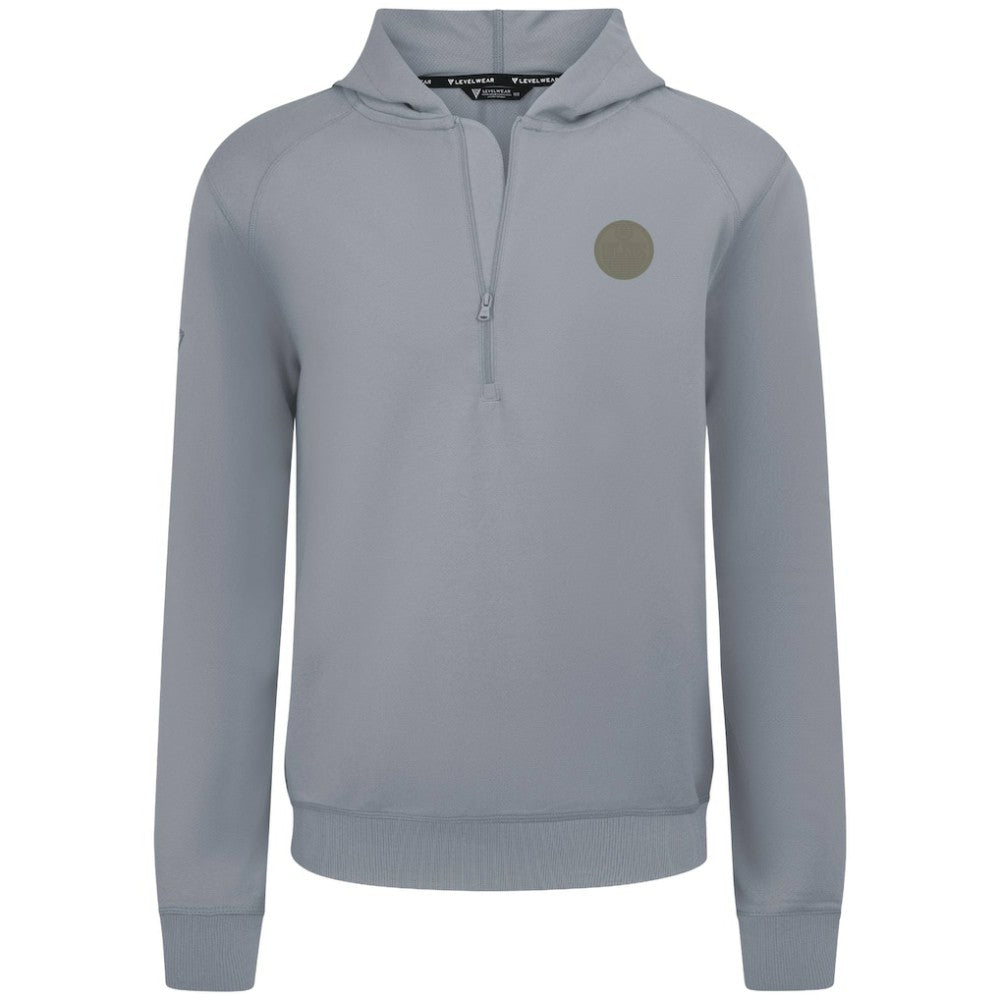 NHL Edmonton Oilers Levelwear Technic Quarter-Zip Pullover Hoodie