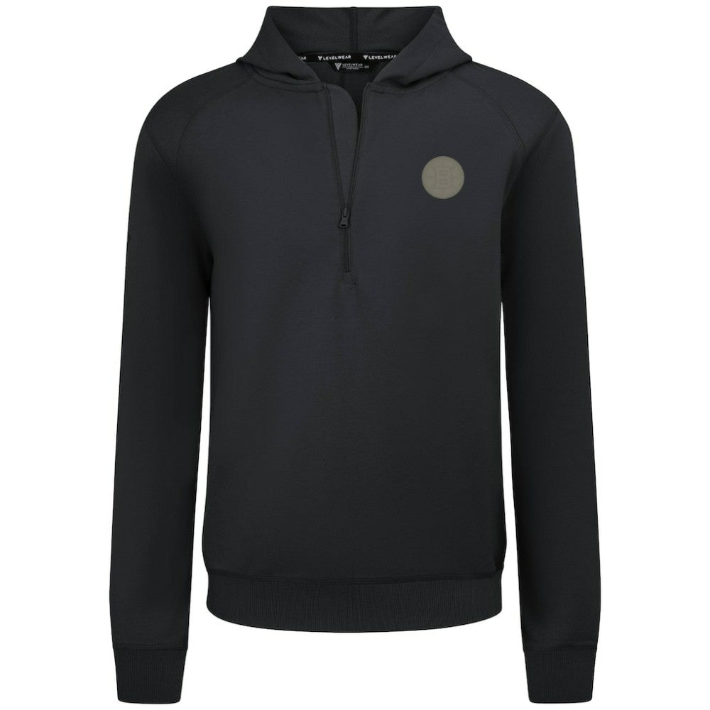NHL Boston Bruins Levelwear Technic Quarter-Zip Pullover Hoodie