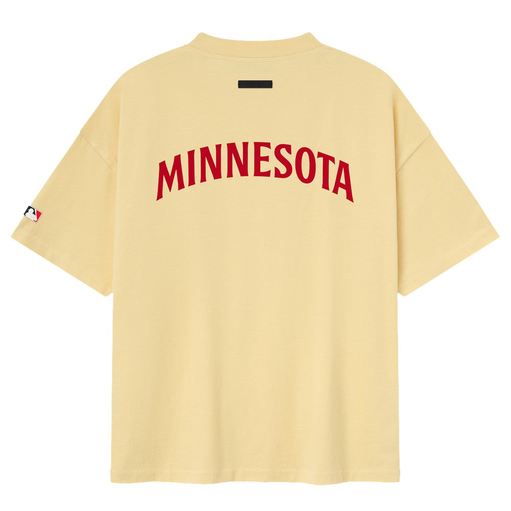 Yellow Minnesota Twins Fear of God x MLB 90's Fit T-Shirt