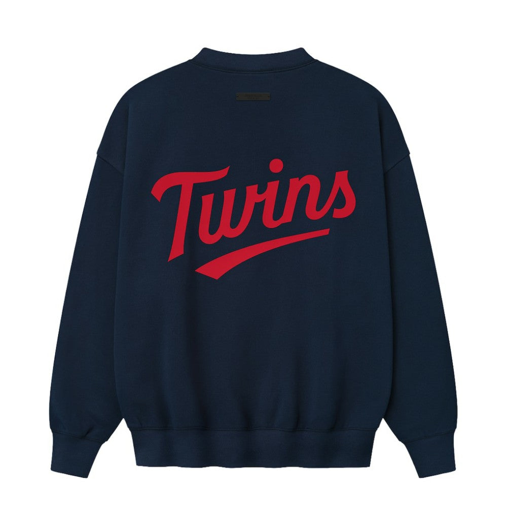 Navy Fear of God x MLB Minnesota Twins Sport Fit Sweatshirt