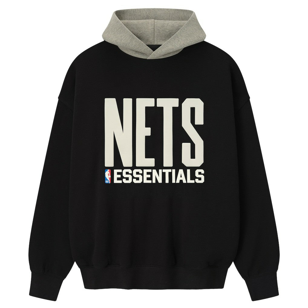 Brooklyn Nets Fear of God x NBA Macao Sport Fit Hoodie