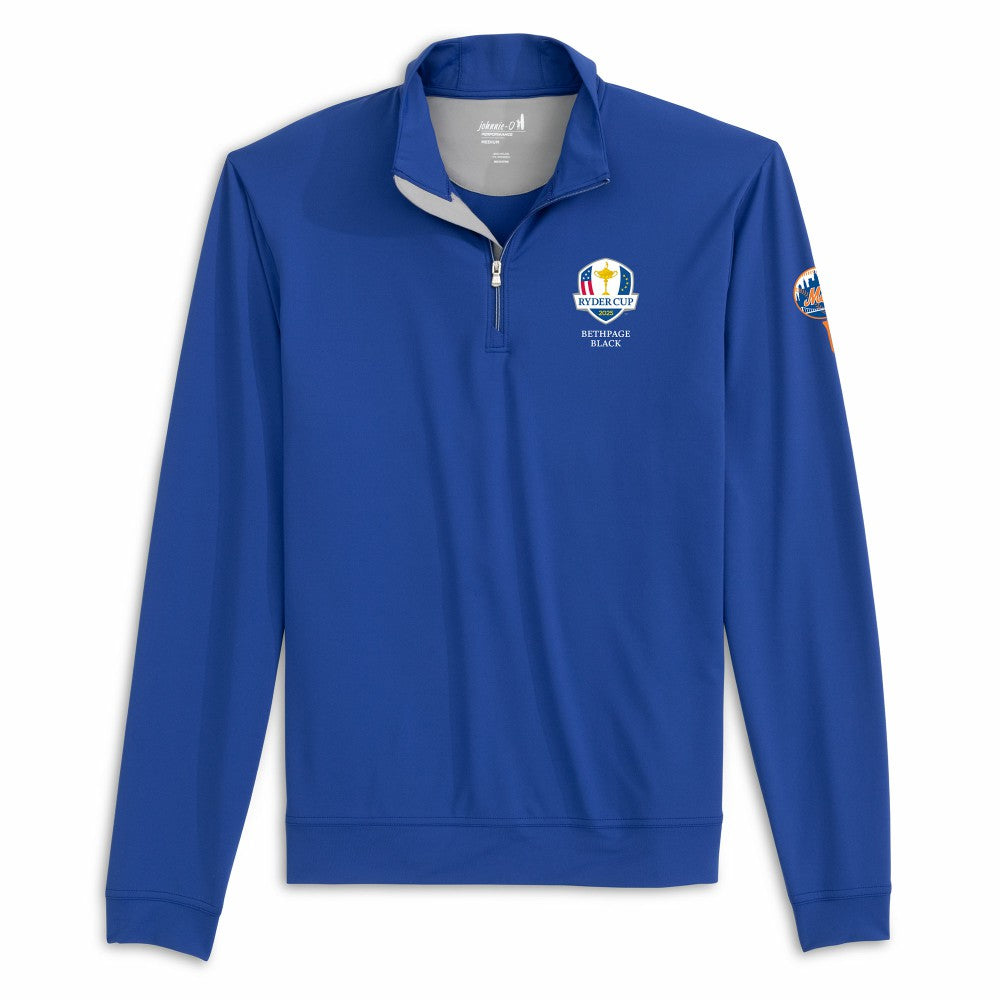 Royal New York Mets johnnie-O 2025 Ryder Cup Motion Performance Quarter-Zip Pullover