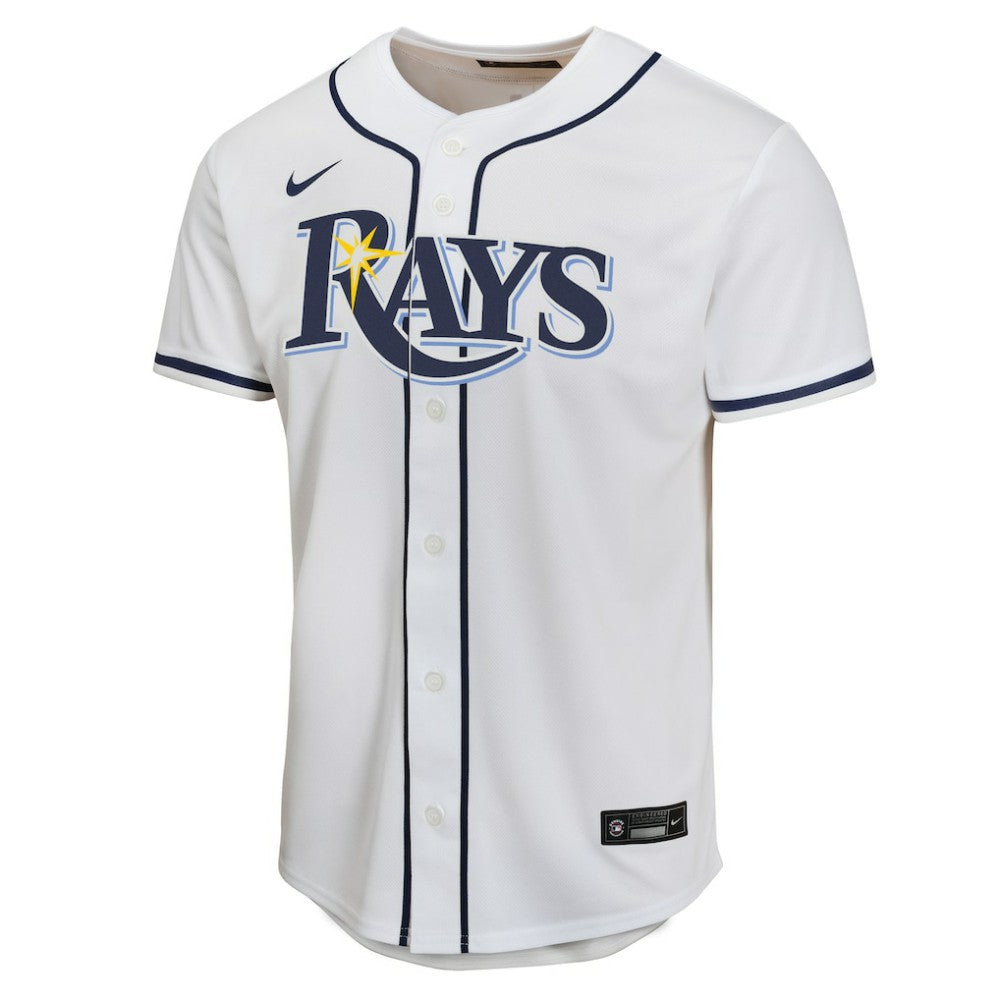 White Carson Williams Tampa Bay Rays Nike Youth Home Player Game Jersey