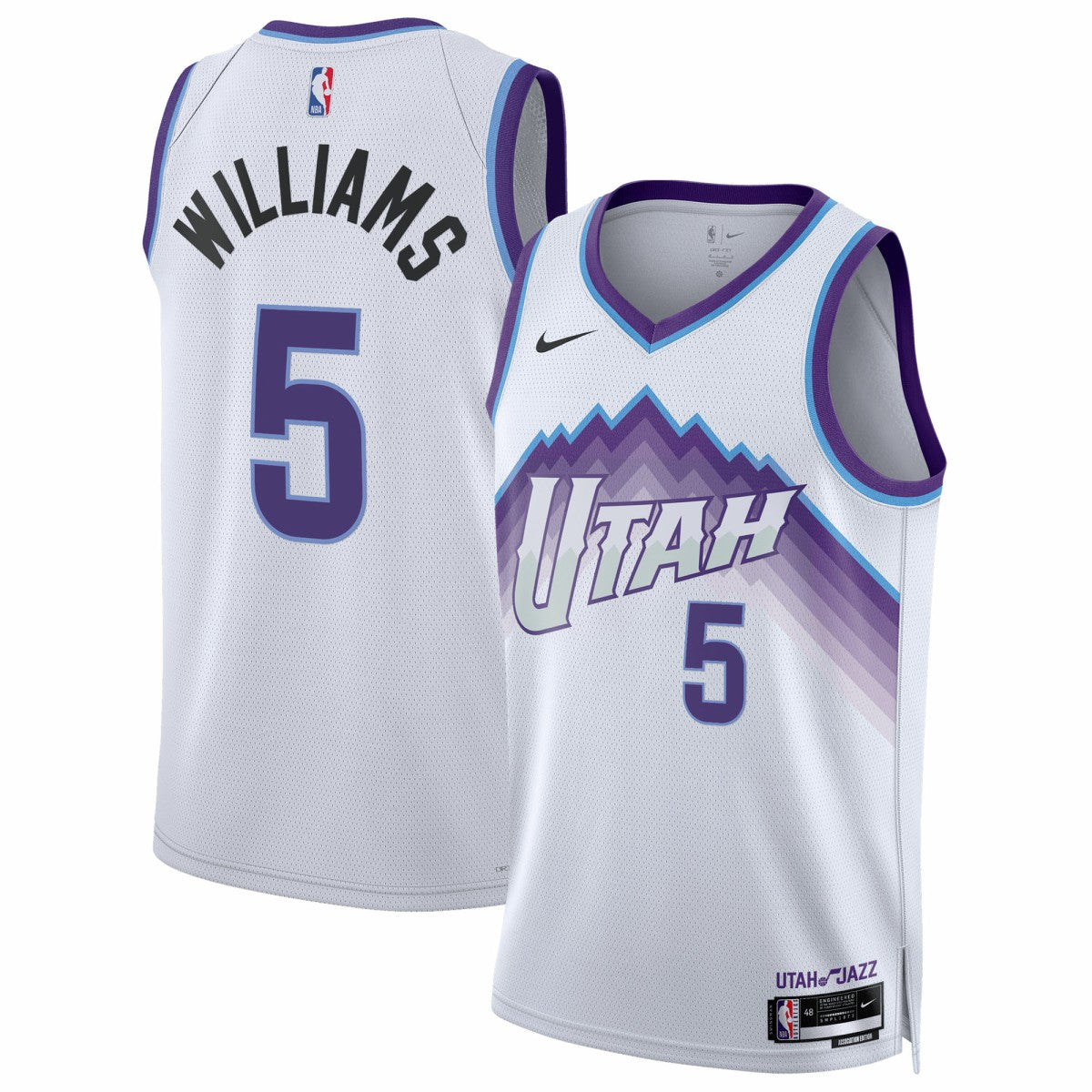 Nike Cody Williams Utah Jazz Unisex Swingman Jersey