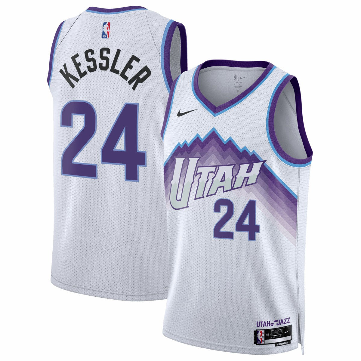Nike Walker Kessler Utah Jazz Unisex Swingman Jersey