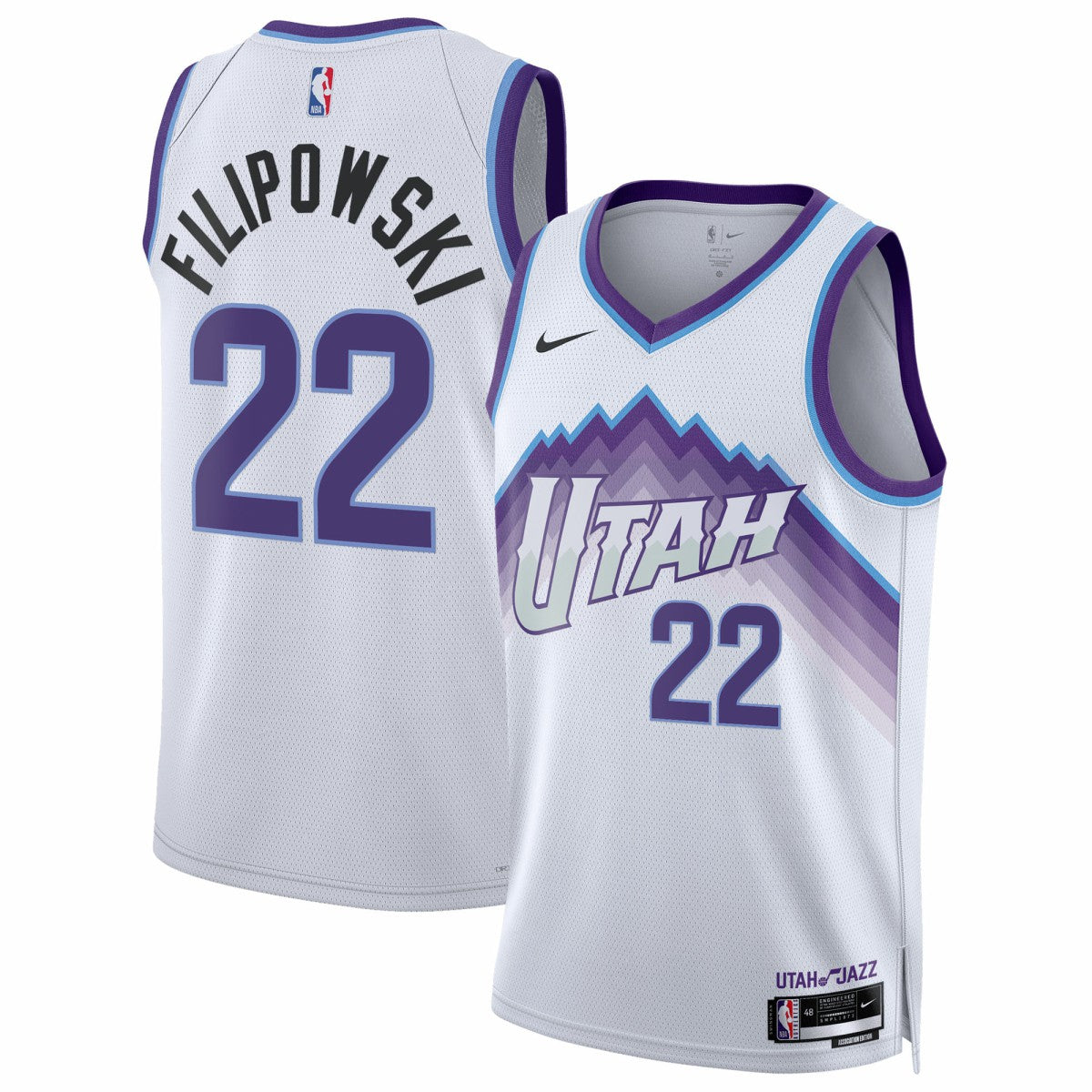 Nike Kyle Filipowski Utah Jazz Unisex Swingman Jersey