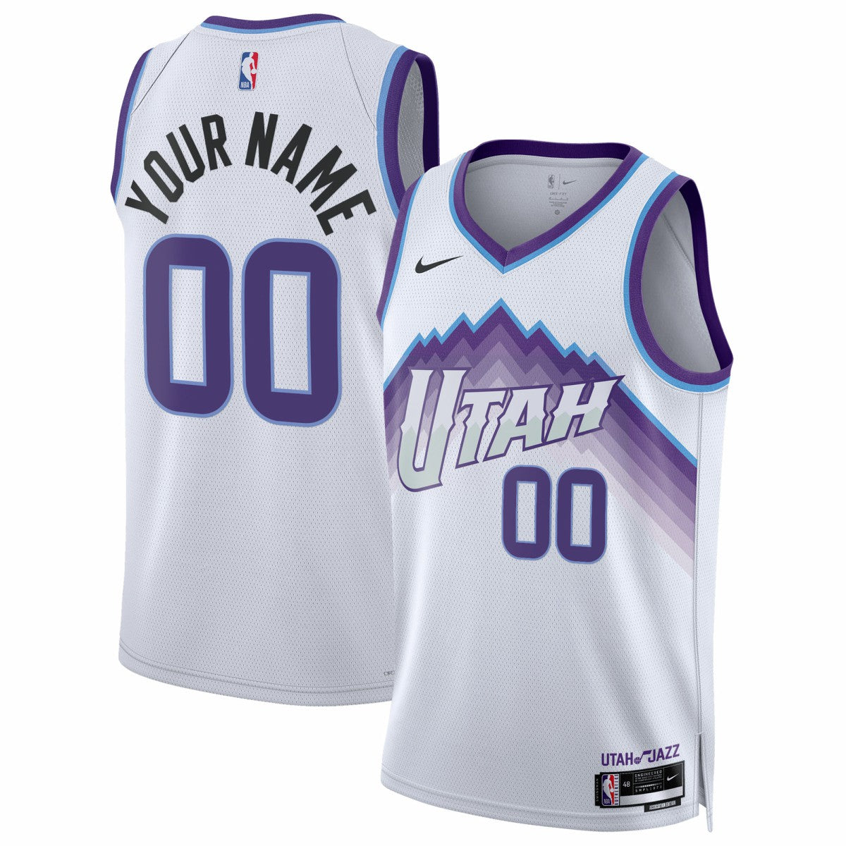 Nike Utah Jazz Unisex Swingman Custom Jersey