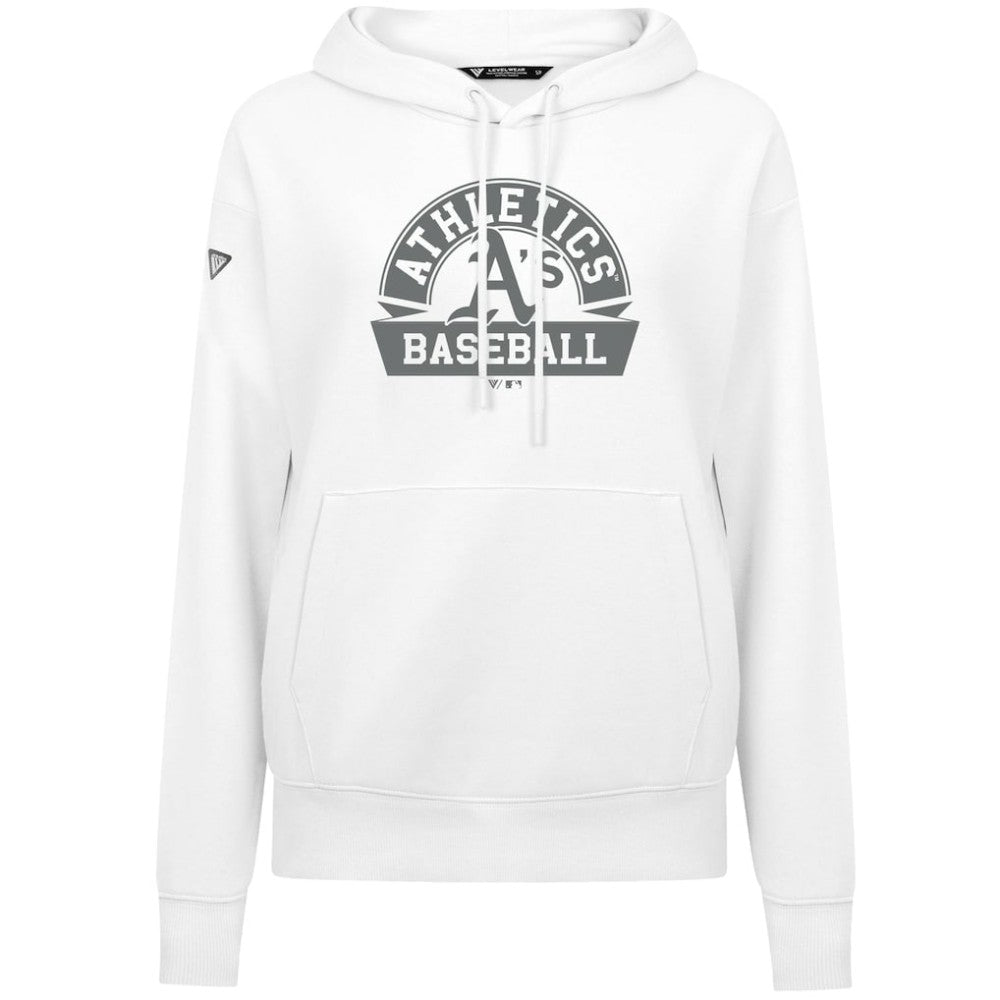 White Athletics Levelwear Women's Adorn Banner Arch Hoodie