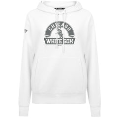 White Chicago White Sox Levelwear Women's Adorn Banner Arch Hoodie