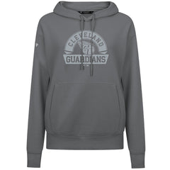 Stone Cleveland Guardians Levelwear Women's Adorn Banner Arch Hoodie