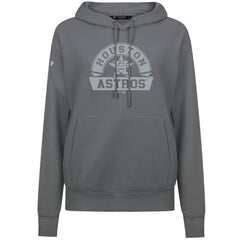 Stone Houston Astros Levelwear Women's Adorn Banner Arch Hoodie