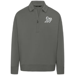 Stone Athletics Levelwear Women's Canmore Chenille Logo Quarter-Zip Top