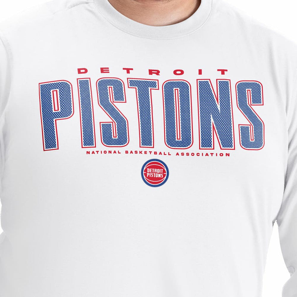 Detroit Pistons G-III Sports by Carl Banks Adaptive Printed Mesh Effect Long Sleeve T-Shirt sale