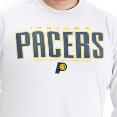 Indiana Pacers G-III Sports by Carl Banks Adaptive Printed Mesh Effect Long Sleeve T-Shirt