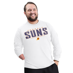Phoenix Suns G-III Sports by Carl Banks Adaptive Printed Mesh Effect Long Sleeve T-Shirt