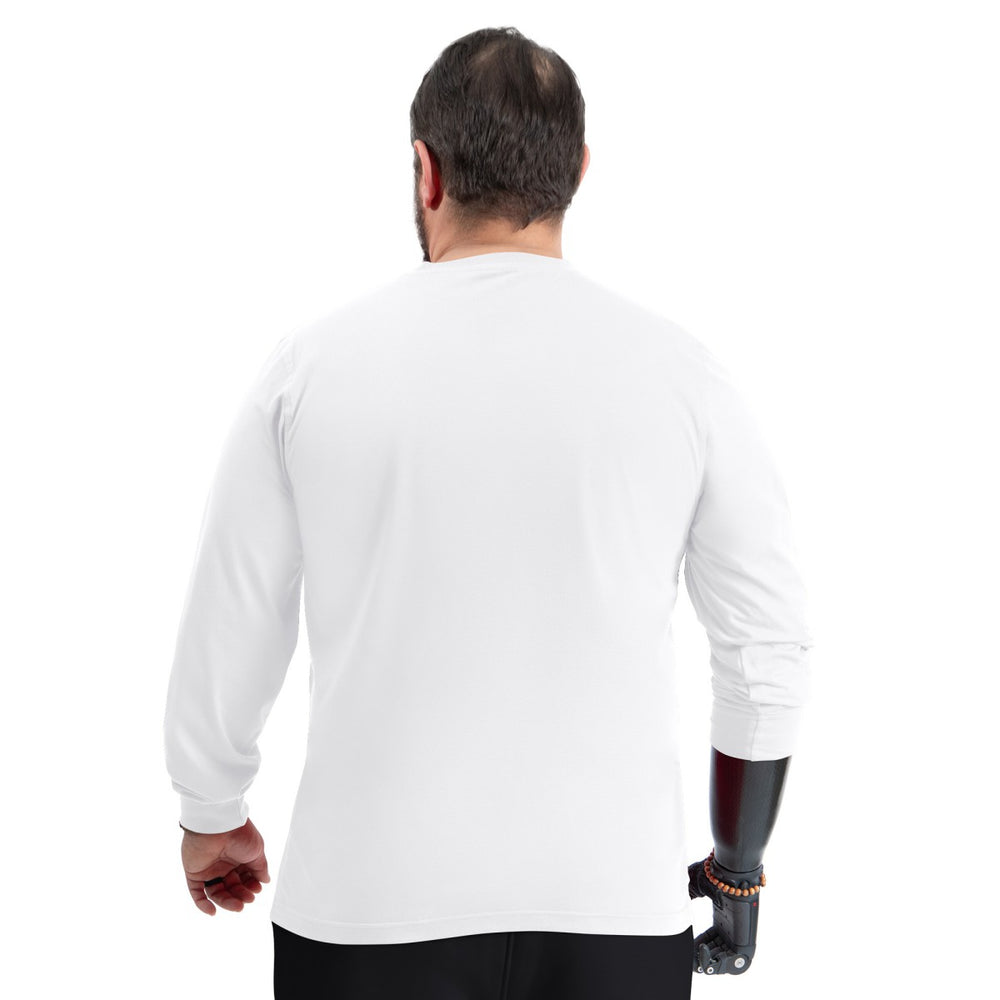 Utah Jazz G-III Sports by Carl Banks Adaptive Printed Mesh Effect Long Sleeve T-Shirt