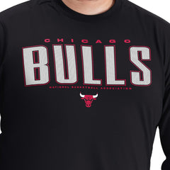 Chicago Bulls G-III Sports by Carl Banks Adaptive Printed Mesh Effect Long Sleeve T-Shirt sale