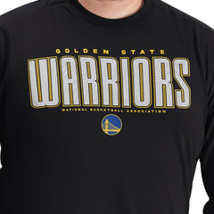 Golden State Warriors G-III Sports by Carl Banks Adaptive Printed Mesh Effect Long Sleeve T-Shirt sale