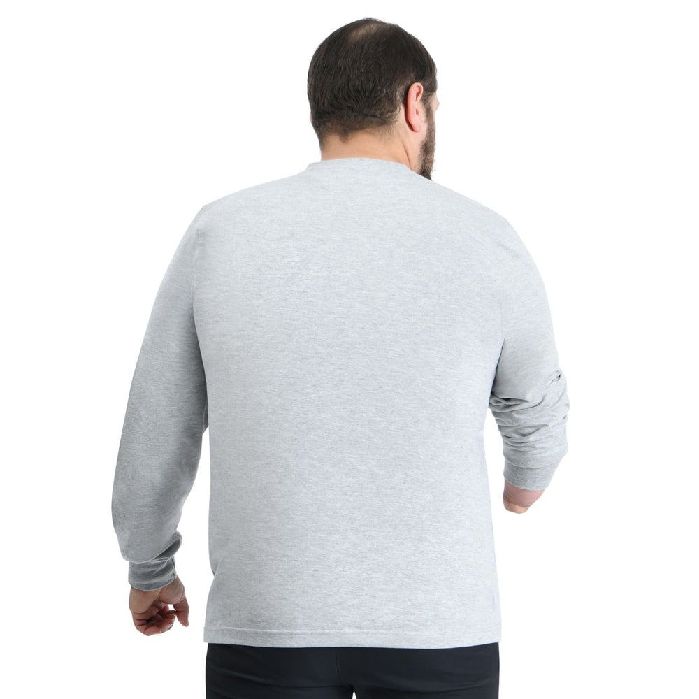 San Antonio Spurs G-III Sports by Carl Banks Adaptive Printed Mesh Effect Long Sleeve T-Shirt