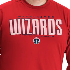 Washington Wizards G-III Sports by Carl Banks Adaptive Printed Mesh Effect Long Sleeve T-Shirt
