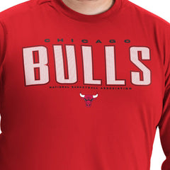 Chicago Bulls G-III Sports by Carl Banks Adaptive Printed Mesh Effect Long Sleeve T-Shirt sale