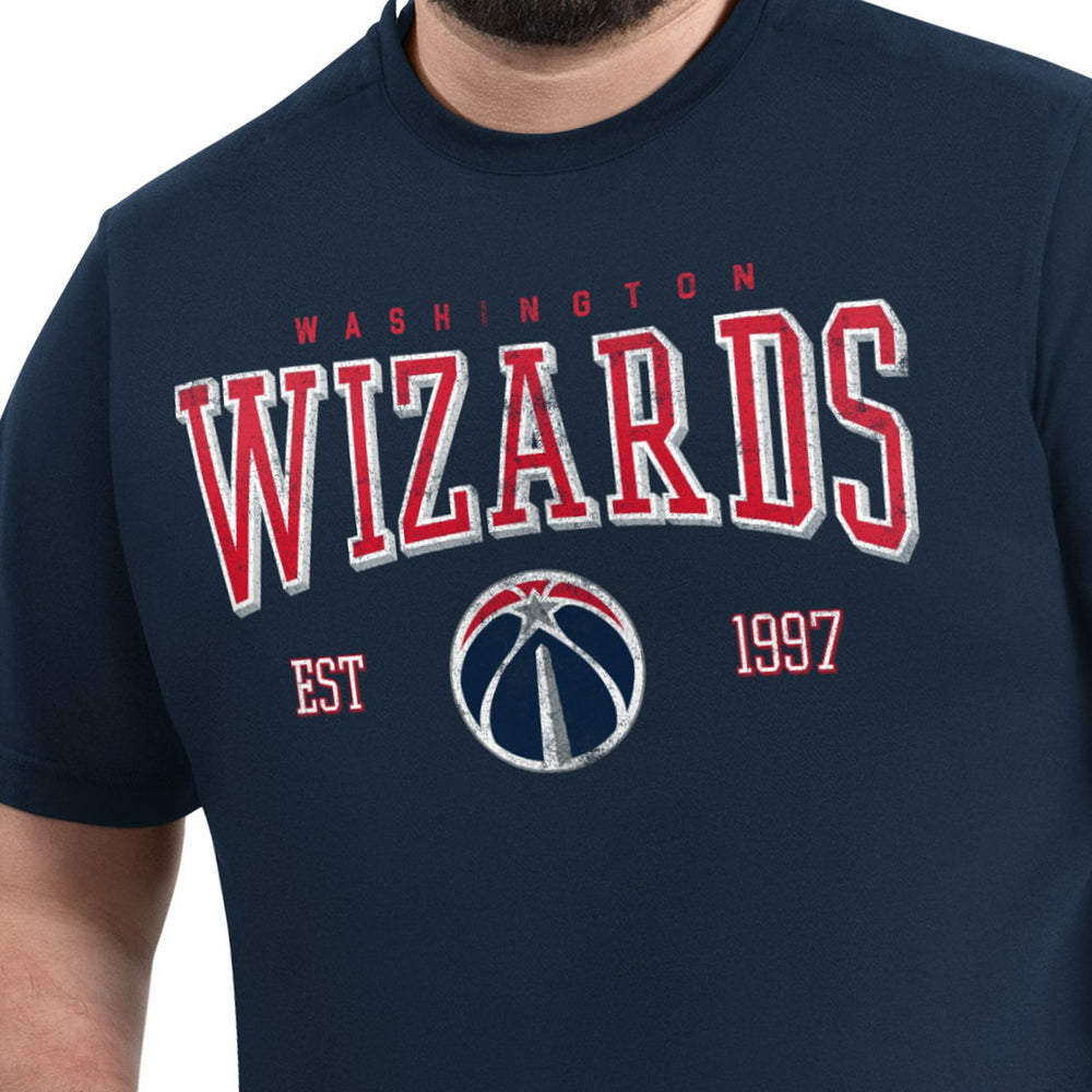 Washington Wizards G-III Sports by Carl Banks Adaptive Classic Team Spirit Short Sleeve T-Shirt