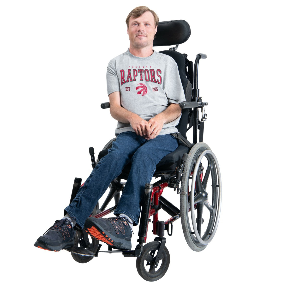 Toronto Raptors G-III Sports by Carl Banks Adaptive Classic Team Spirit Short Sleeve T-Shirt
