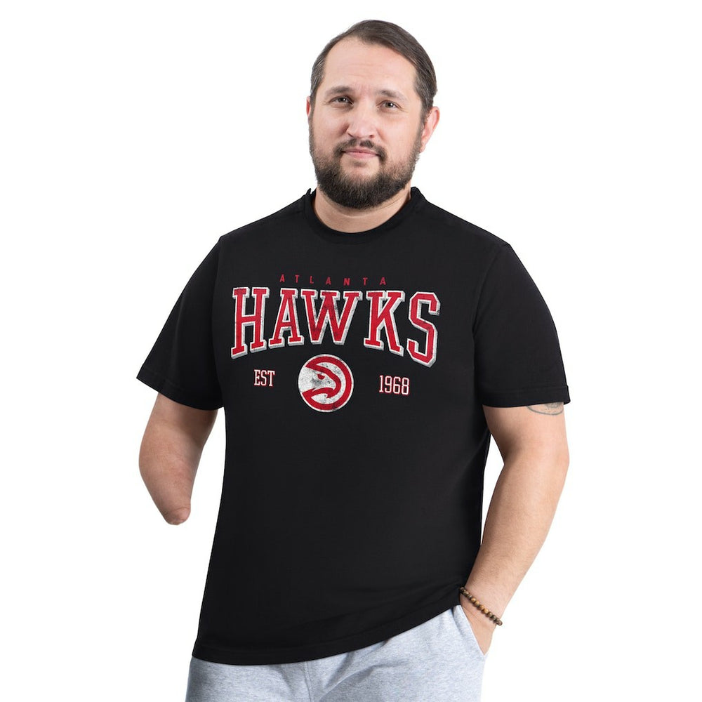Atlanta Hawks G-III Sports by Carl Banks Adaptive Classic Team Spirit Short Sleeve T-Shirt