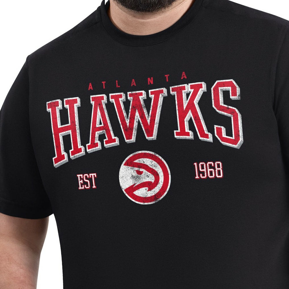 Atlanta Hawks G-III Sports by Carl Banks Adaptive Classic Team Spirit Short Sleeve T-Shirt