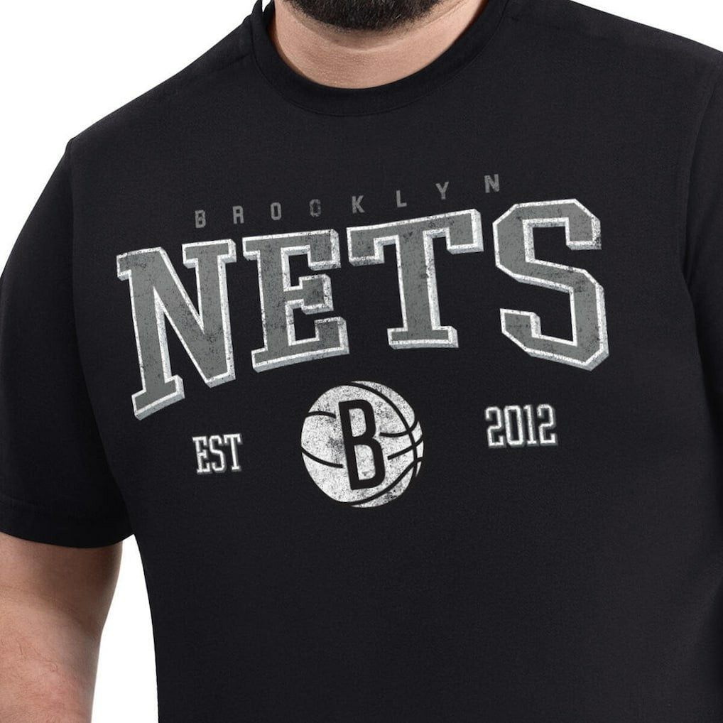 Brooklyn Nets G-III Sports by Carl Banks Adaptive Classic Team Spirit Short Sleeve T-Shirt