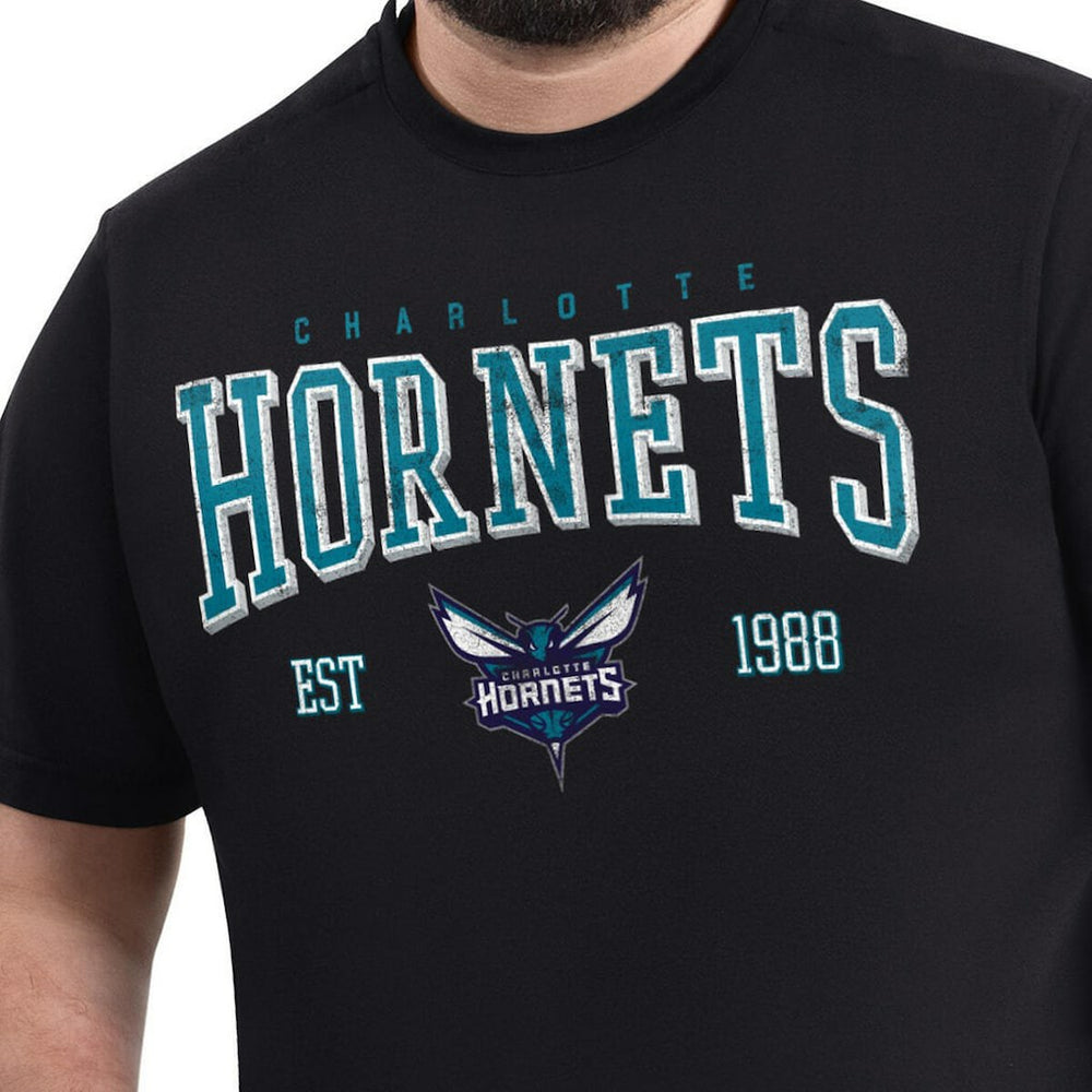 Charlotte Hornets G-III Sports by Carl Banks Adaptive Classic Team Spirit Short Sleeve T-Shirt