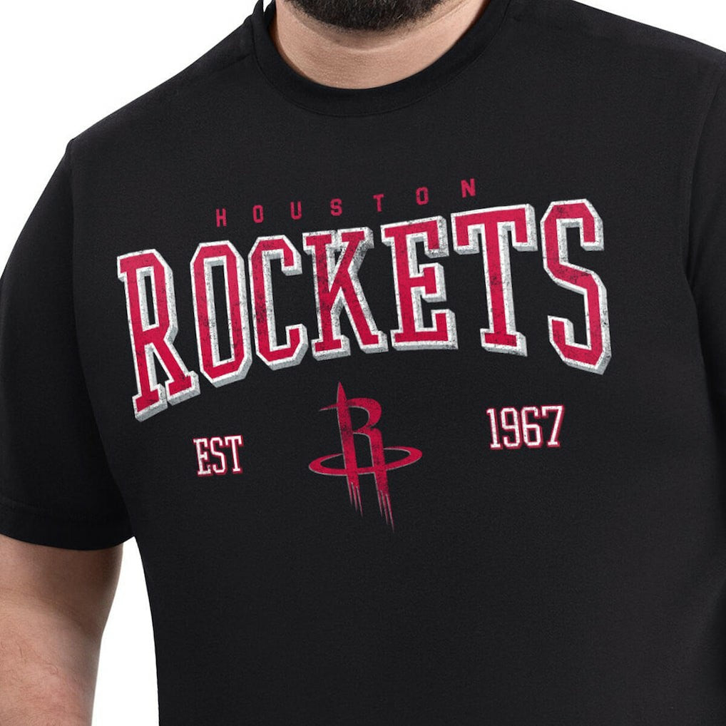 Houston Rockets G-III Sports by Carl Banks Adaptive Classic Team Spirit Short Sleeve T-Shirt