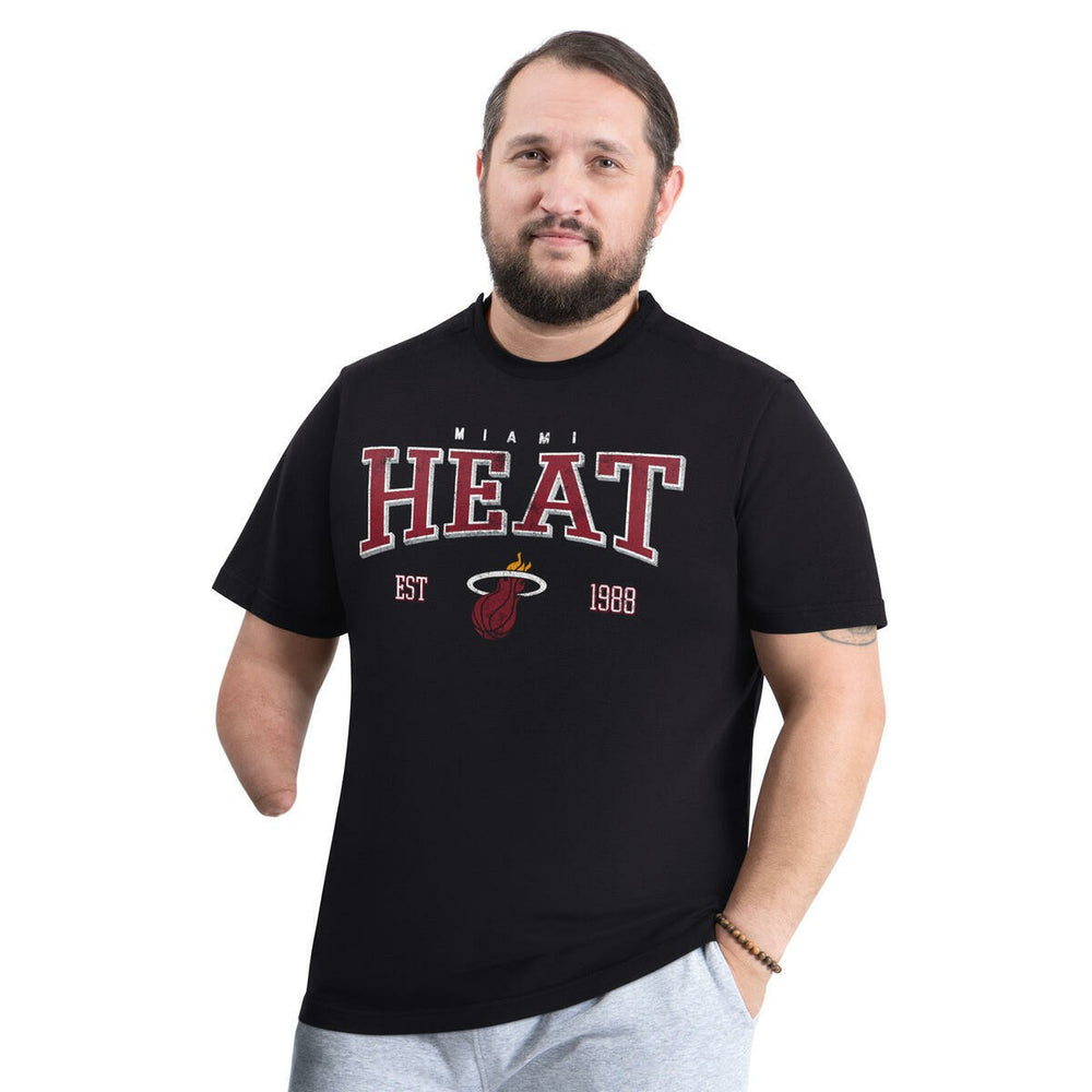 Miami Heat G-III Sports by Carl Banks Adaptive Classic Team Spirit Short Sleeve T-Shirt