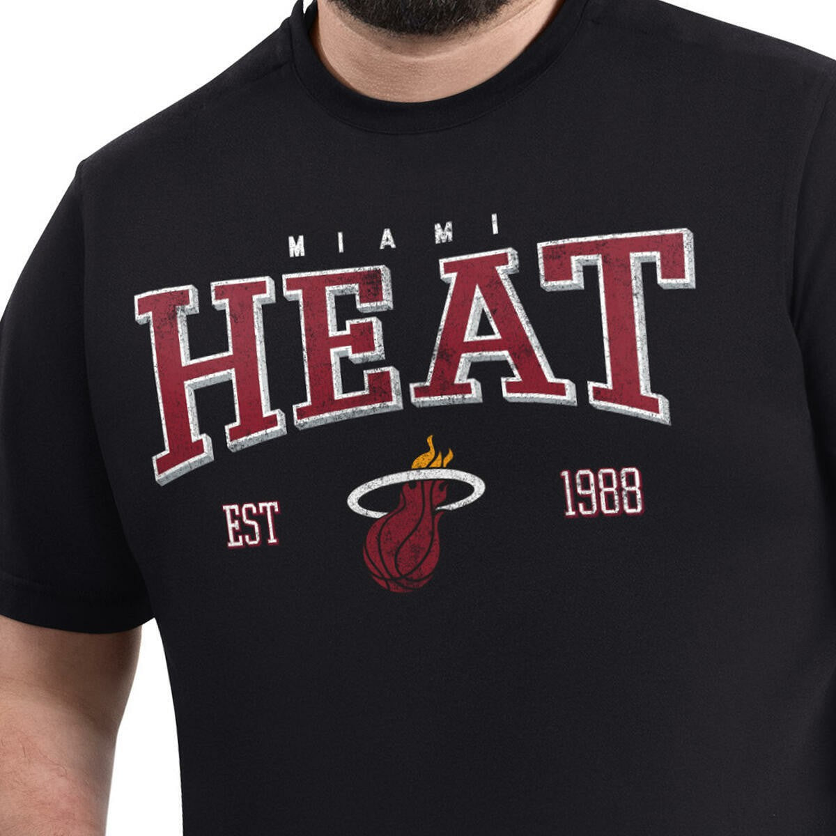 Miami Heat G-III Sports by Carl Banks Adaptive Classic Team Spirit Short Sleeve T-Shirt